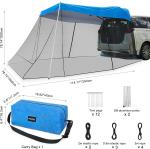 SUV Tent Tailgate Canopy with Mosquito Net