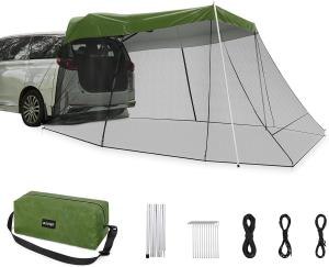 G4Free Portable SUV Awning with Mosquito Net
