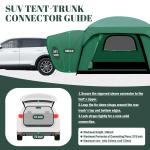 Dual Mode SUV Tent for Parties and Privacy