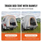 Truck Bed Tent for SUV Camping, Sleeps 2-3