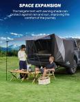Full-Size Truck Tent with Awning Attachment