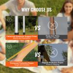 VEVOR 6.5x8.2ft Car Awning Tent for Camping