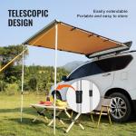 VEVOR 6.5x8.2ft Car Awning Tent for Camping