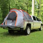 5-Foot Gray Truck Bed Tent for Camping, Sleeps 2