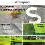 Waterproof Truck Bed Tent for Full and Compact Trucks