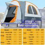 Waterproof Pickup Truck Tent for 2 Campers