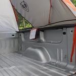 5-Foot Gray Truck Bed Tent for Camping, Sleeps 2