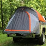 5-Foot Gray Truck Bed Tent for Camping, Sleeps 2