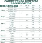 Himal 7.7ft Truck Tent for Camping