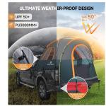 2-Person Waterproof Truck Bed Tent for Camping