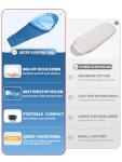 QEZER Ultralight Down Sleeping Bag for Cold Weather