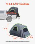 VEVOR Waterproof Truck Bed Camping Tent for 2-3