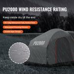 VEVOR SUV Camping Tent with Rainfly and Bag