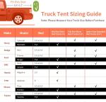 Costway 2-Person Portable Pickup Truck Bed Tent