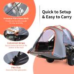 Short Bed Truck Tent with Carry Bag for Camping