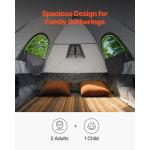 VEVOR 5.0-5.2ft Waterproof Truck Bed Camping Tent