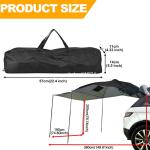 Waterproof Sun Shelter Awning for Trucks and Vans