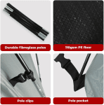 Mountview 2-Person Pickup Truck Camping Tent