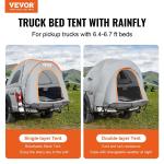 VEVOR Pickup Truck Bed Tent with Rain Fly