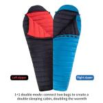 QEZER Ultralight Down Sleeping Bag for All Ages