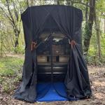 Water-Repellent SUV Tent for Camping and Privacy