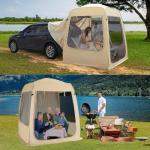 5-Person All-Weather Pop-Up Camping Screen Tent