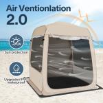 5-Person All-Weather Pop-Up Camping Screen Tent