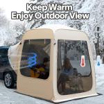 5-Person All-Weather Pop-Up Camping Screen Tent