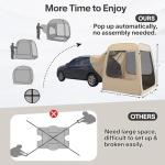 5-Person All-Weather Pop-Up Camping Screen Tent