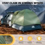 WildFinder SUV Tent with Waterproof Rainfly