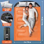 MEREZA XL Double Sleeping Bag for Adults