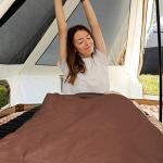 KingCamp Flannel Sleeping Bag for Cold Weather