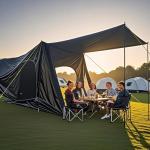 Instant Camp Hub Tailgate Tent for 3 People