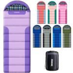 Warm T-Shaped Sleeping Bag for 3 Seasons