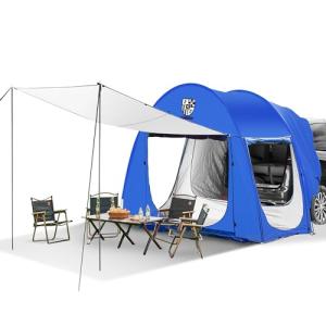 SUV Camping Tent with Awning for 4 People