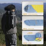 0°F Cold Weather Sleeping Bag for Camping
