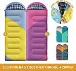 0°F Cold Weather Sleeping Bag for Camping