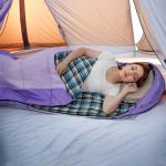 Warm T-Shaped Sleeping Bag for 3 Seasons