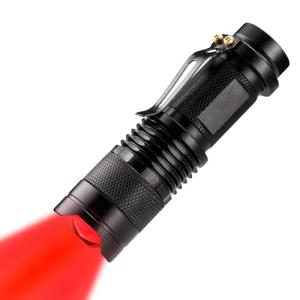 WAYLLSHINE High Power Red LED Flashlight