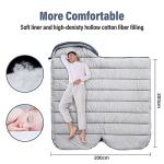 BISINNA XXL Warm Waterproof Sleeping Bag for Camping