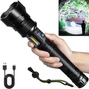Super Bright 990000 Lumens Rechargeable Flashlight