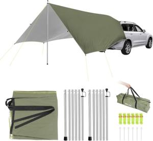 SANLIKE Car Awning Tent for Outdoor Adventures