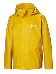 Helly Hansen Kids Moss Classic Rain Coat, Yellow