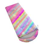 Rainbow Pink Sleeping Bag for Adults, 3 Seasons