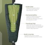 Ultralight Down Sleeping Bag for Camping