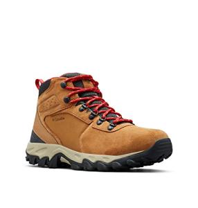 Columbia Men's Waterproof Hiking Boots, Elk Red