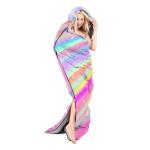 Rainbow Pink Sleeping Bag for Adults, 3 Seasons