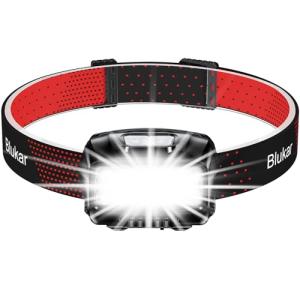 Blukar Rechargeable LED Headlamp with 8 Modes