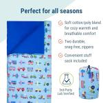 Wildkin Kids Sleeping Bags for Camping Fun