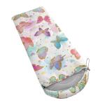 Colorful Butterfly Sleeping Bag for Camping Outdoors
